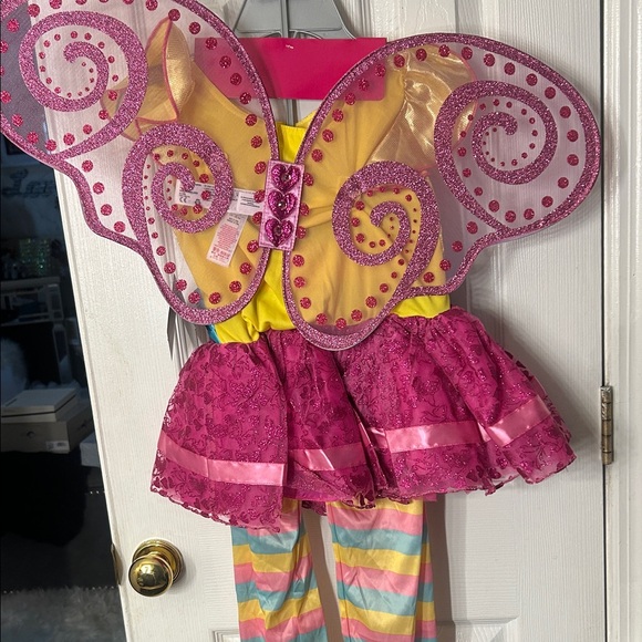 Disney Fancy Nancy Pink and Yellow Costume - Picture 4 of 7
